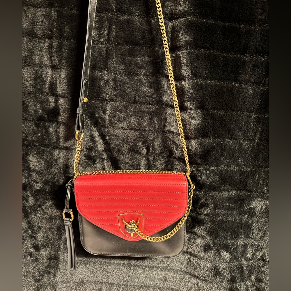 RUDSAK - Two Leather Bags in one! Interchangeable Front Flap Crossbody Bag